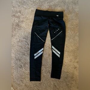 VS/PINK 
Ultimate Yoga Edition 
Size small 
Black w sheer accents